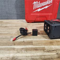 HOUSTON LOCATION - AS - IS Milwaukee 100 ft. REDLITHIUM Lithium-Ion USB Green Rechargeable Cross Line Laser Level with Charger
