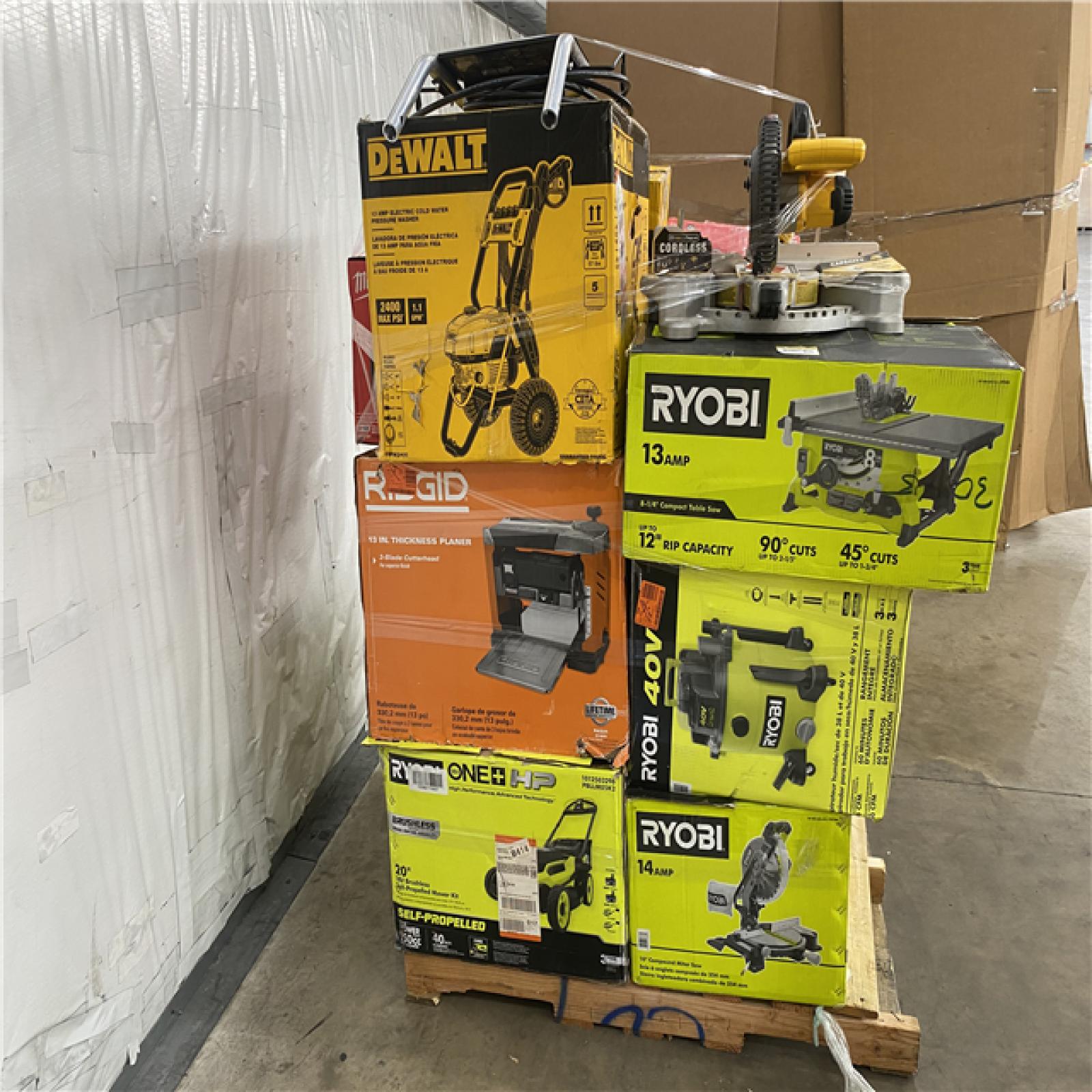 Houston Location AS IS - Tool Pallet