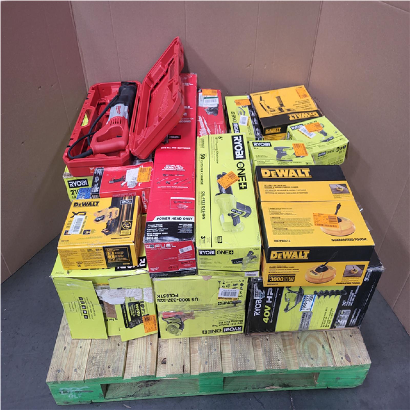CALIFORNIA AS-IS TOOL PALLET
