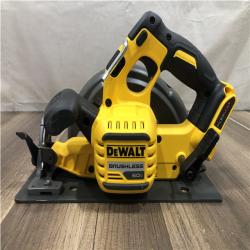 AS-IS DEWALT FLEXVOLT 60V MAX Cordless Brushless 7-1/4 in. Circular Saw with Brake (Tool Only)