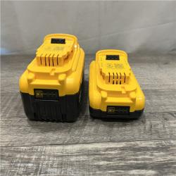 AS-IS DEWALT 20V MAX Lithium-Ion 6.0Ah and 4.0Ah Battery and Charger Starter Kit