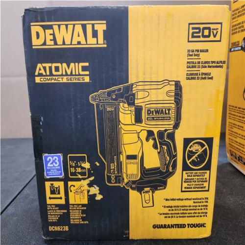Phoenix NEW DEWALT ATOMIC 20V MAX Lithium Ion Cordless 23 Gauge Pin Nailer Tool Only