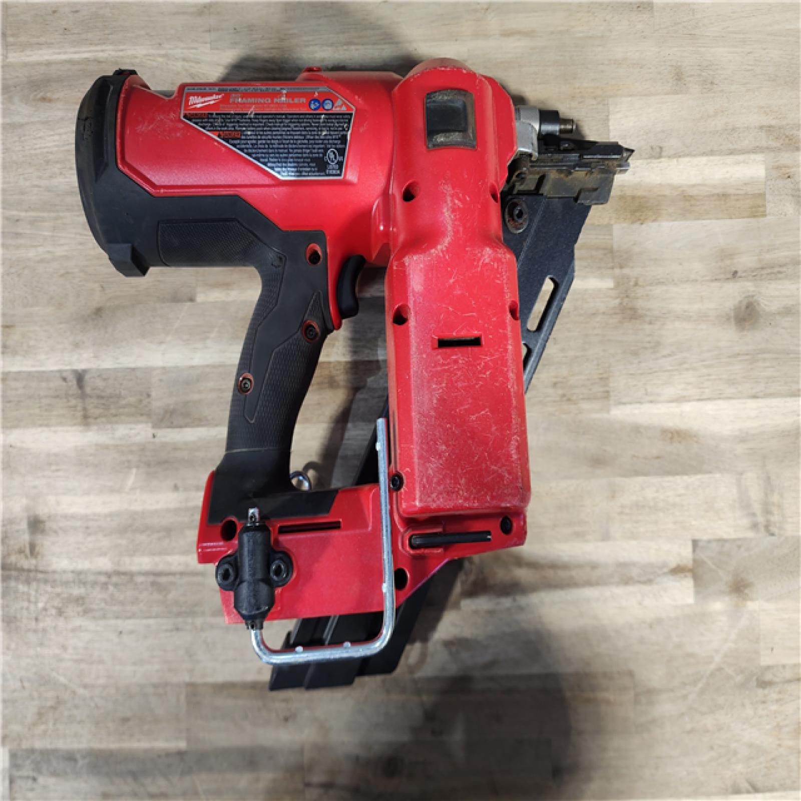 HOUSTON LOCATION - AS-IS M18 FUEL 3-1/2 in. 18-Volt 30-Degree Lithium-Ion Brushless Cordless Framing Nailer (Tool-Only)