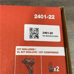 NEW - Milwaukee 12V Lithium-Ion Cordless 1/4 in. Hex Screwdriver Kit