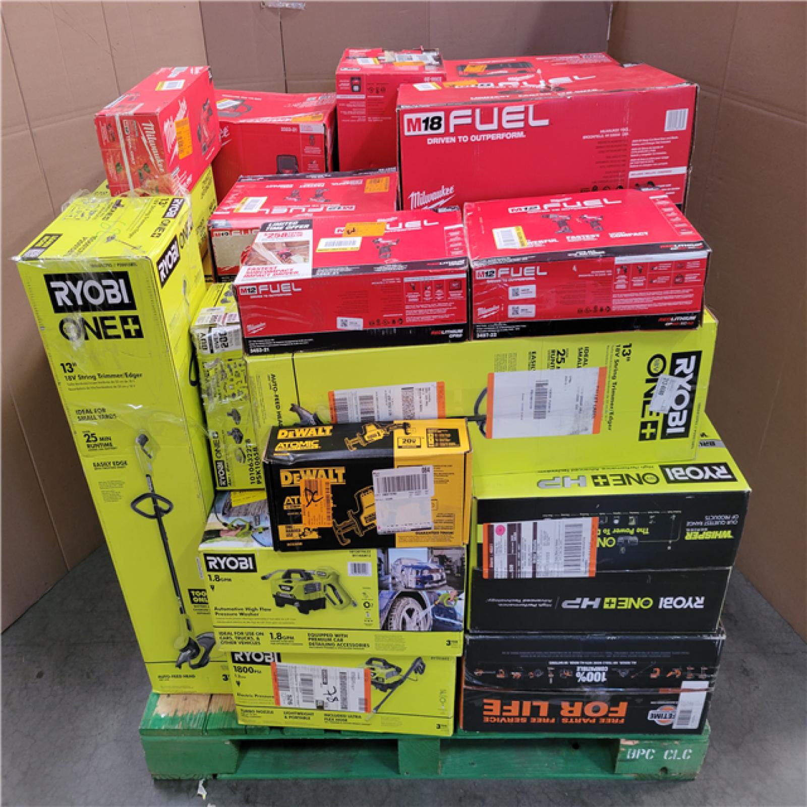 CALIFORNIA AS-IS TOOL PALLET