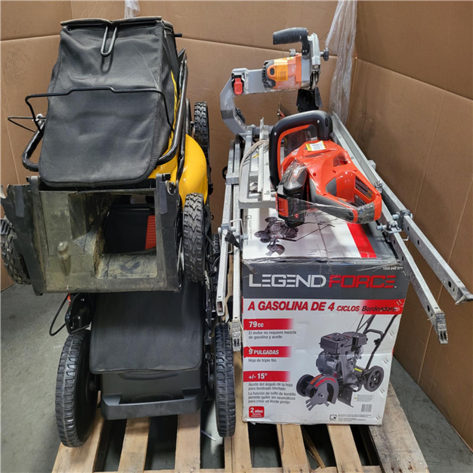California AS-IS Outdoor Power Equipment