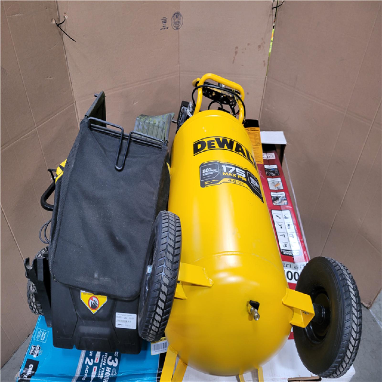 CALIFORNIA AS-IS OUTDOOR POWER EQUIPMENT