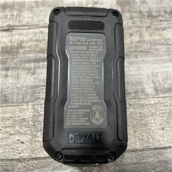 AS-IS DEWALT 20V MAX XR POWERSTACK Lithium-Ion Battery Starter Kit with 3.5Ah Battery and Charger