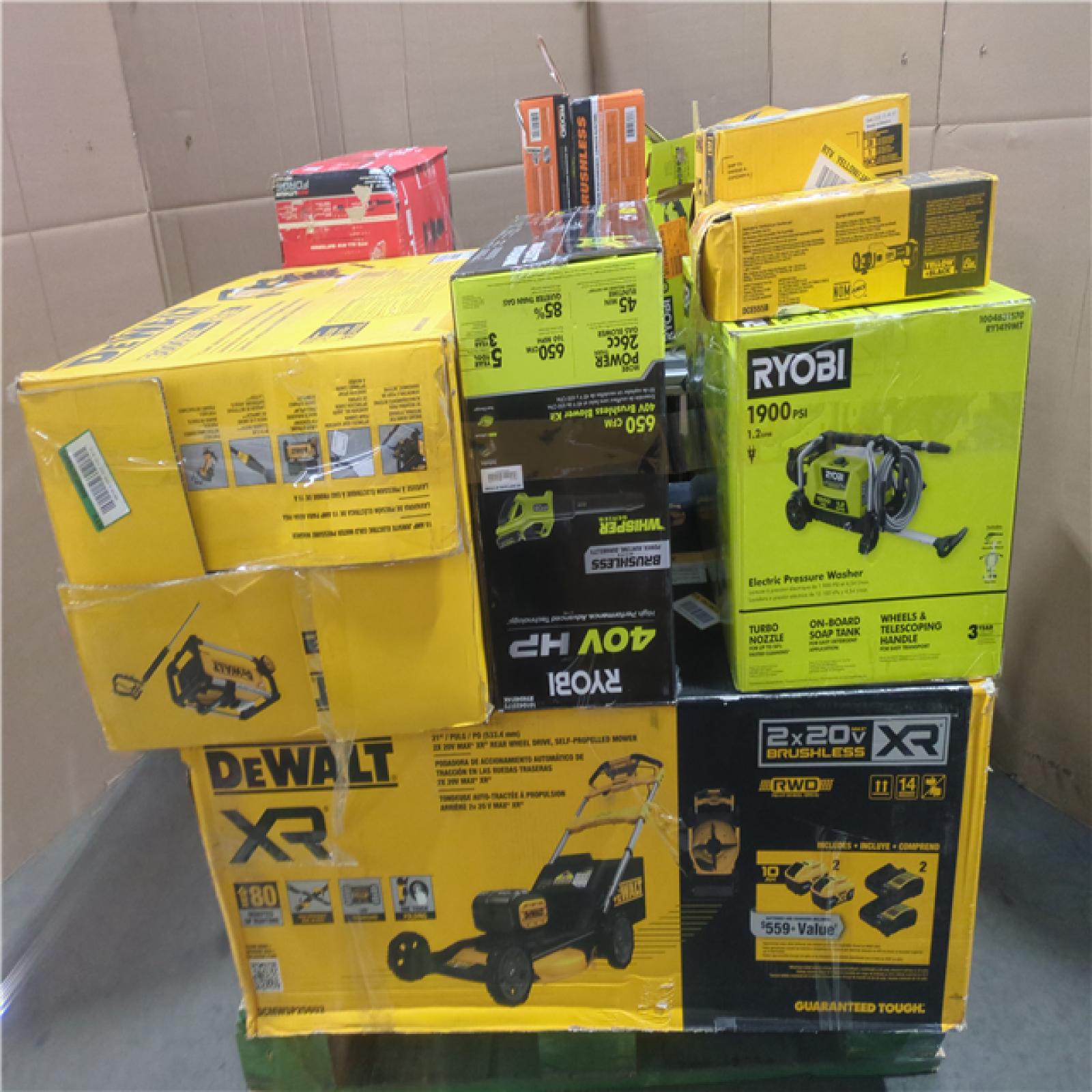 CALIFORNIA AS-IS TOOL PALLET