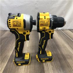 AS-IS DEWALT ATOMIC 20-Volt MAX Lithium-Ion Cordless Combo Kit