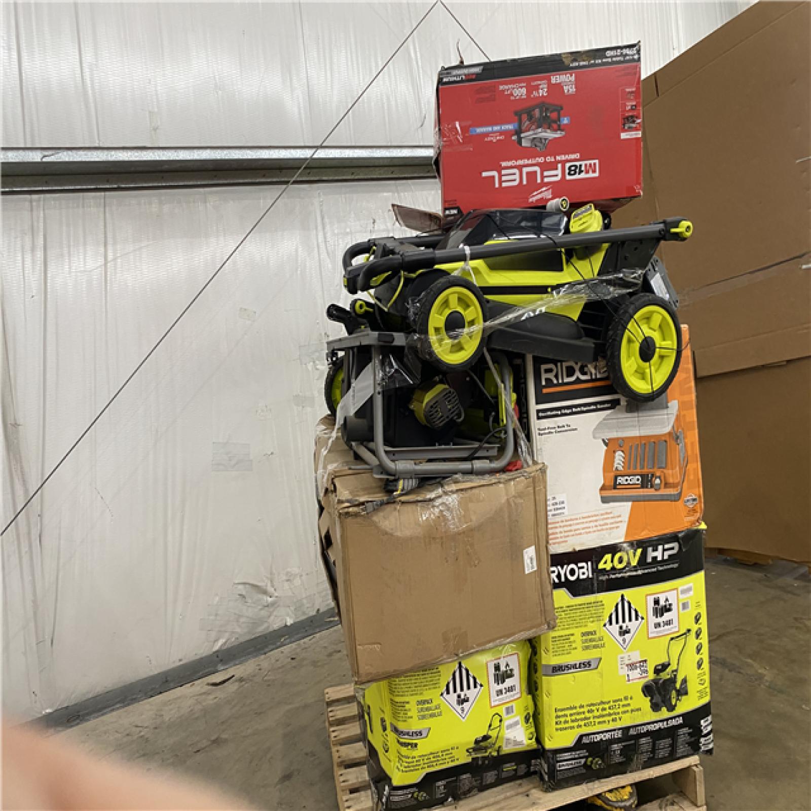 Houston Location - AS-IS Tool Pallet