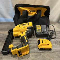 AS-IS DEWALT 20V MAX XR Lithium-Ion Cordless 18-Gauge Narrow Crown Stapler Kit
