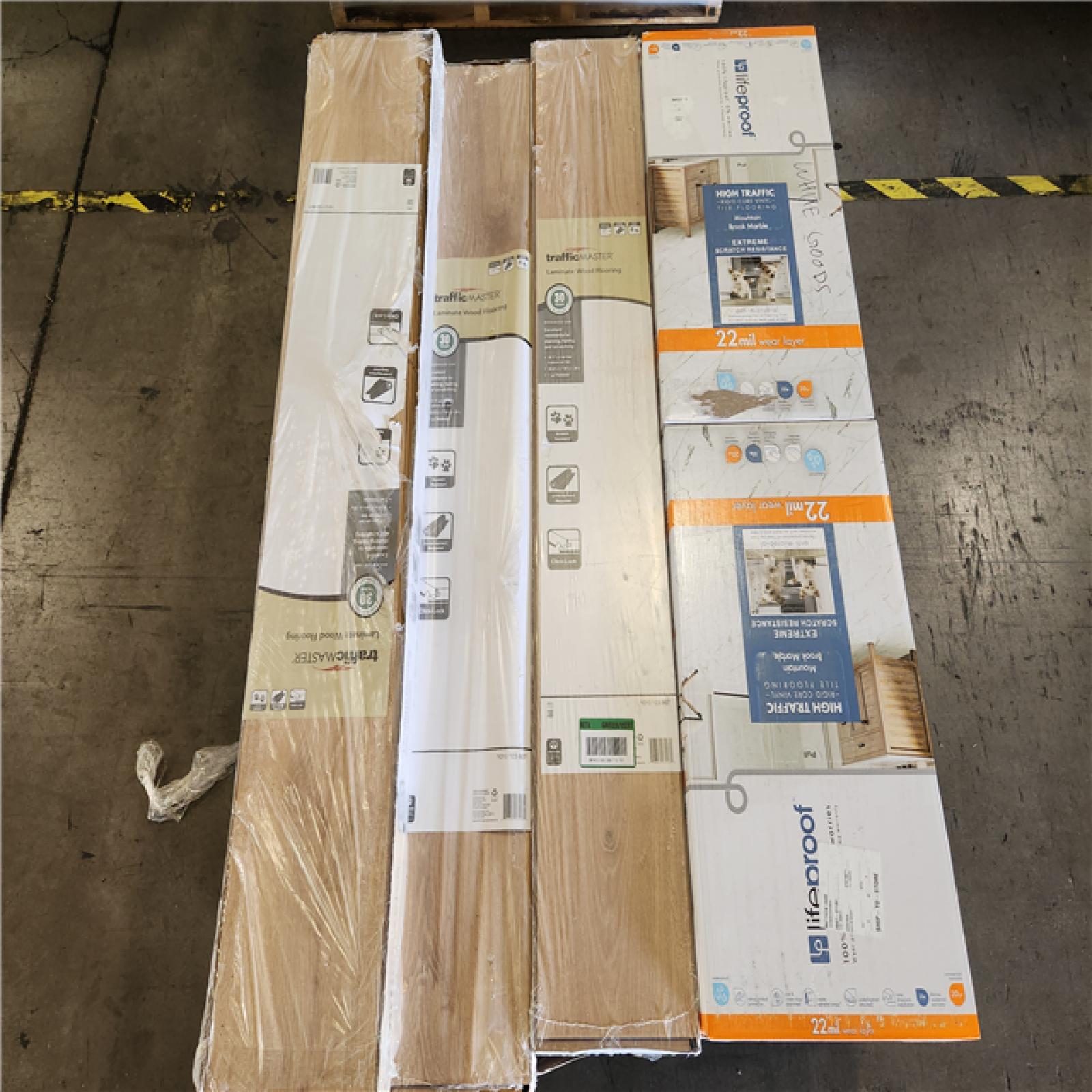 Phoenix AS-IS Mixed Flooring Pallet (21 Boxes)