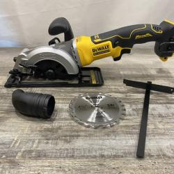 AS-IS DEWALT ATOMIC 20V MAX Cordless Brushless 4-1/2 in. Circular Saw (Tool Only)