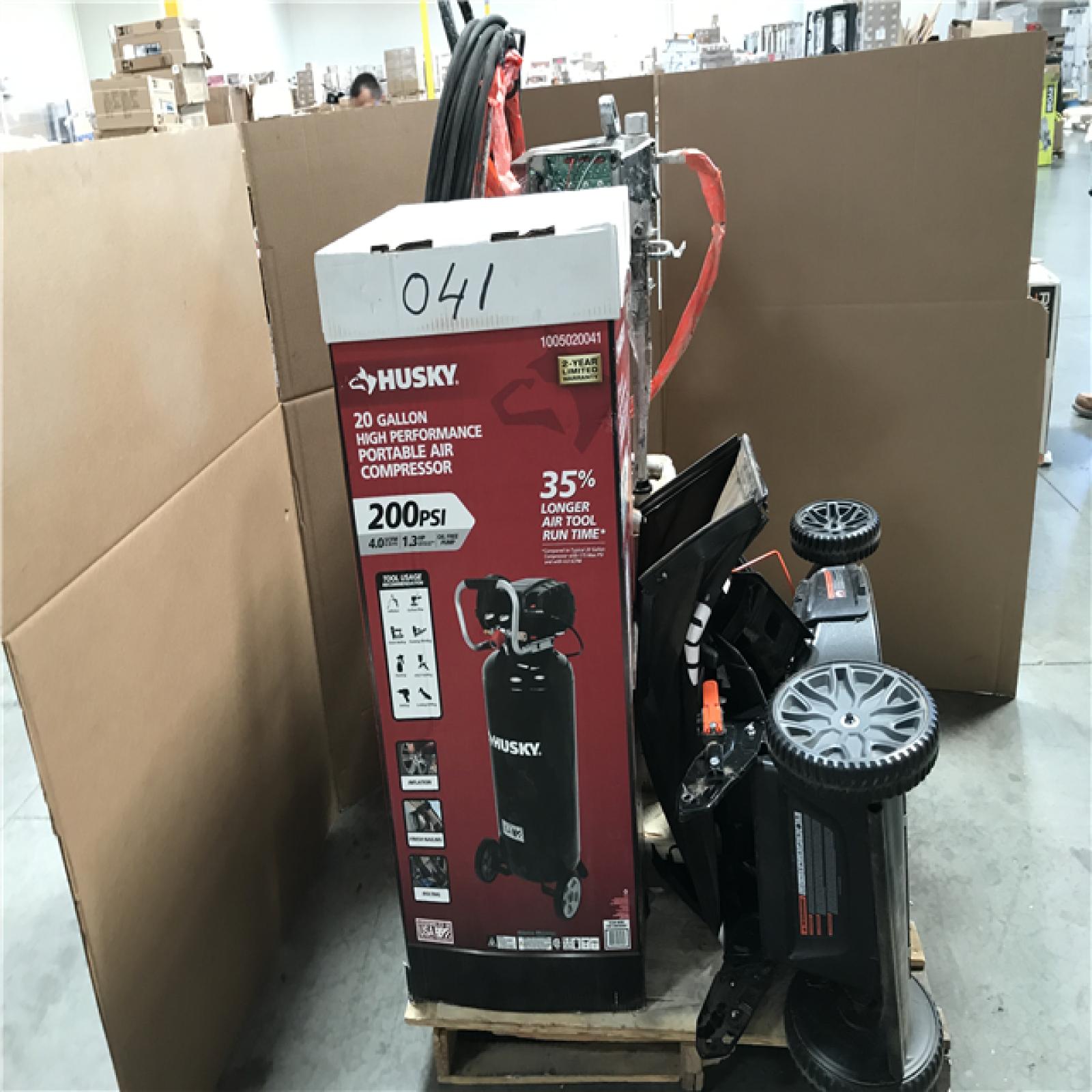 CALIFORNIA AS-IS OUTDOOR POWER EQUIPMENT