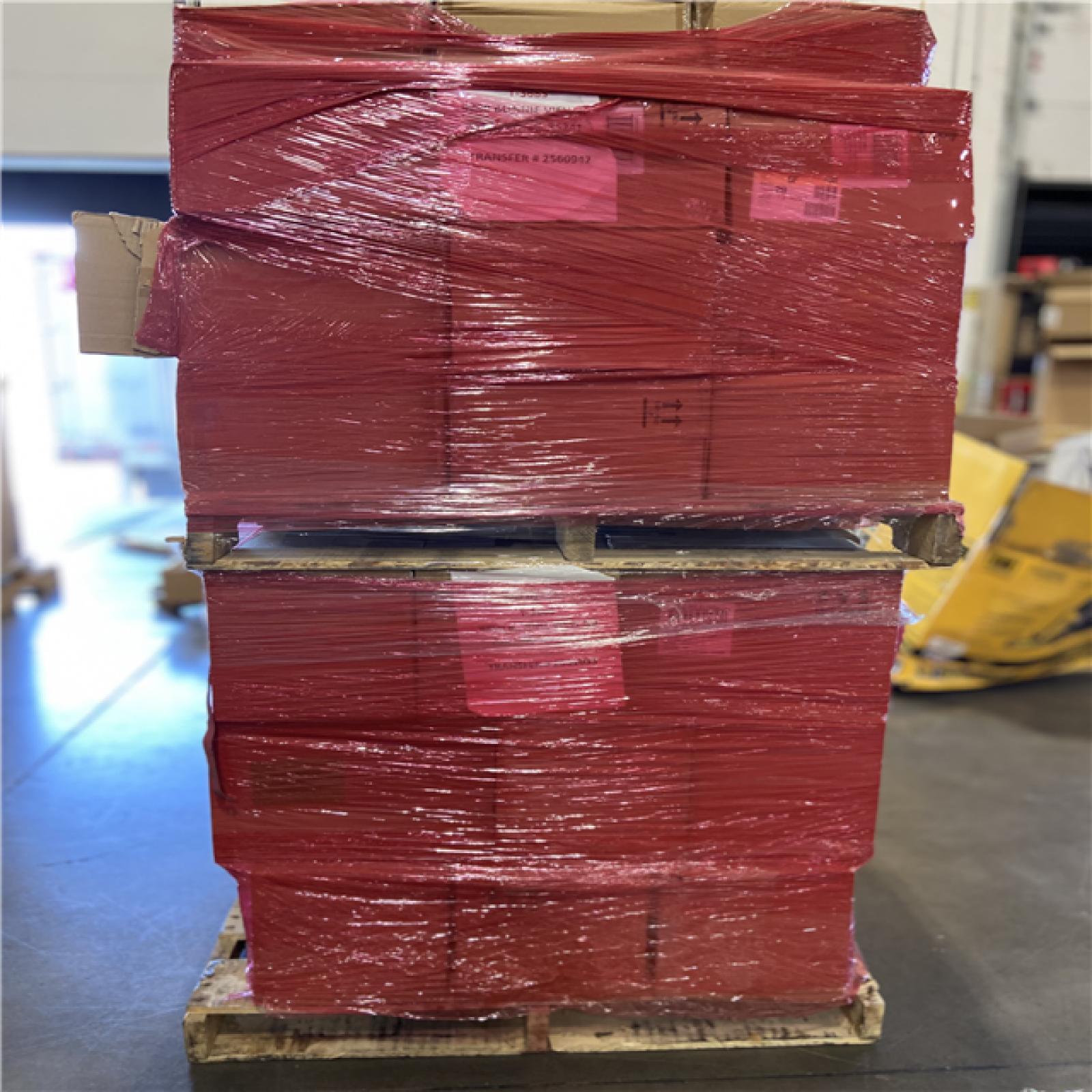 DALLAS LOCATION -  BULLSEYE SHADE & SHORE SANDELS ,TRASH CAN PALLET