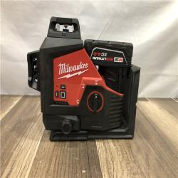 AS-IS Milwaukee 12-Volt Lithium-Ion Cordless Green 250 ft. 3-Plane Laser Level Kit