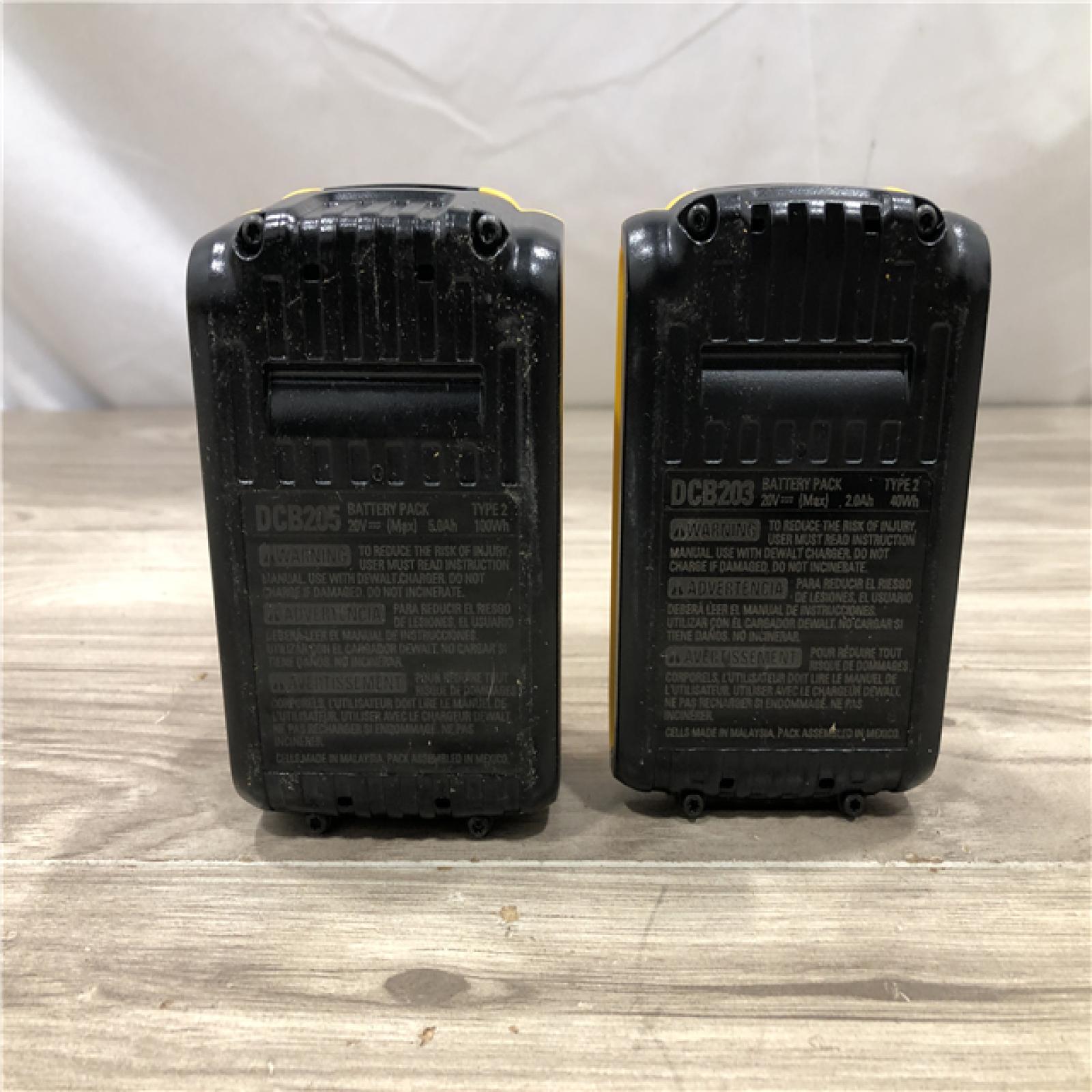 AS-IS DEWALT 20V MAX Lithium-Ion Battery Kit