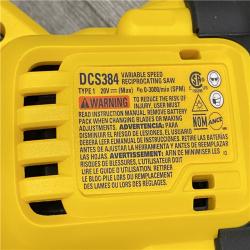 AS-IS DEWALT 20-Volt XR Cordless Reciprocating Saw (Tool Only)