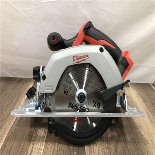 AS-IS Milwaukee M18 18V Lithium-Ion Cordless 6-1/2 in. Circular Saw (Tool-Only)