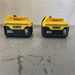 AS-IS - DEWALT 20V MAX XR Premium Lithium-Ion 5.0Ah Battery Pack (2 Pack)