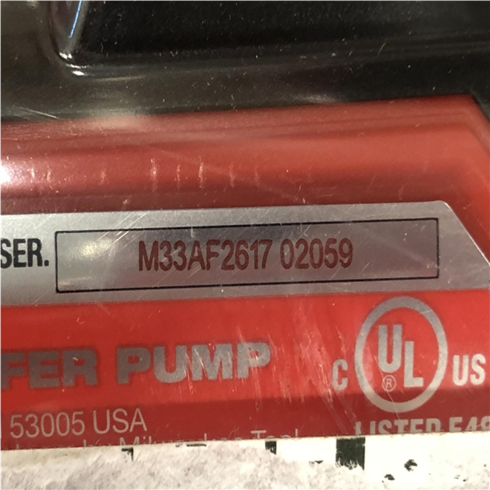 NEW- Milwaukee Electric Tools 2579-20 M12 Stick Transfer Pump