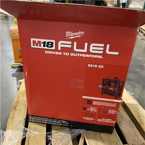 Dallas Location - As-Is Milwaukee M18 18V Lithium-Ion Cordless High Speed Drain Cleaner
