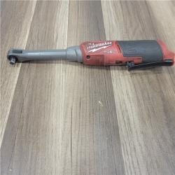 AS-IS Milwaukee 2569-20 12V Cordless 3/8  Extended Reach High Speed Ratchet (Tool Only)