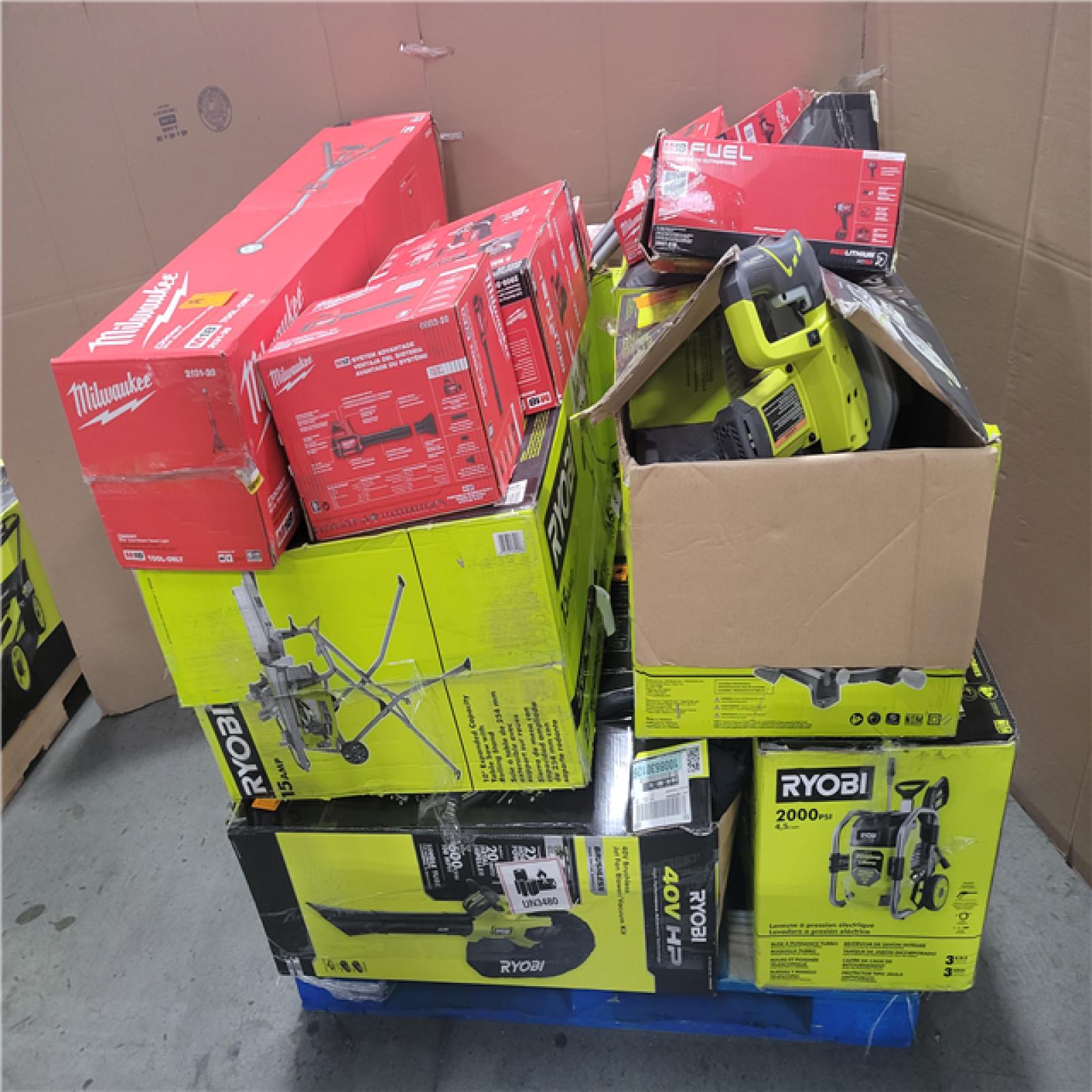 CALIFORNIA AS-IS TOOL PALLET