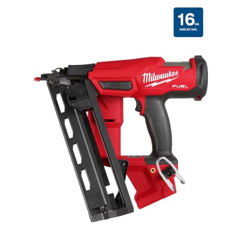 NEW- Milwaukee FUEL 18-Volt Lithium-Ion Brushless Cordless Gen II 16-Gauge Angled Finish Nailer (Tool-Only)