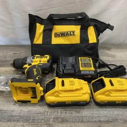 AS-IS DEWALT 20V XR Lithium-Ion Cordless Brushless 1/2 in. Drill/Driver Kit