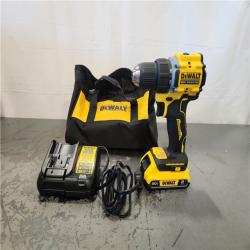 AS-IS- DEWALT ATOMIC COMPACT SERIES 20V MAX* Brushless Cordless 1/2 Drill/Driver Kit