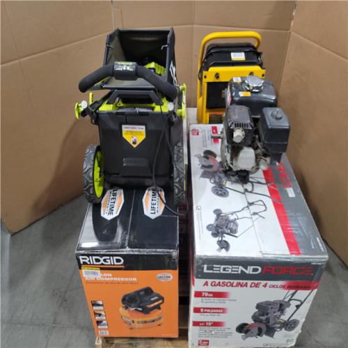 CALIFORNIA AS-IS OUTDOOR POWER EQUIPMENT
