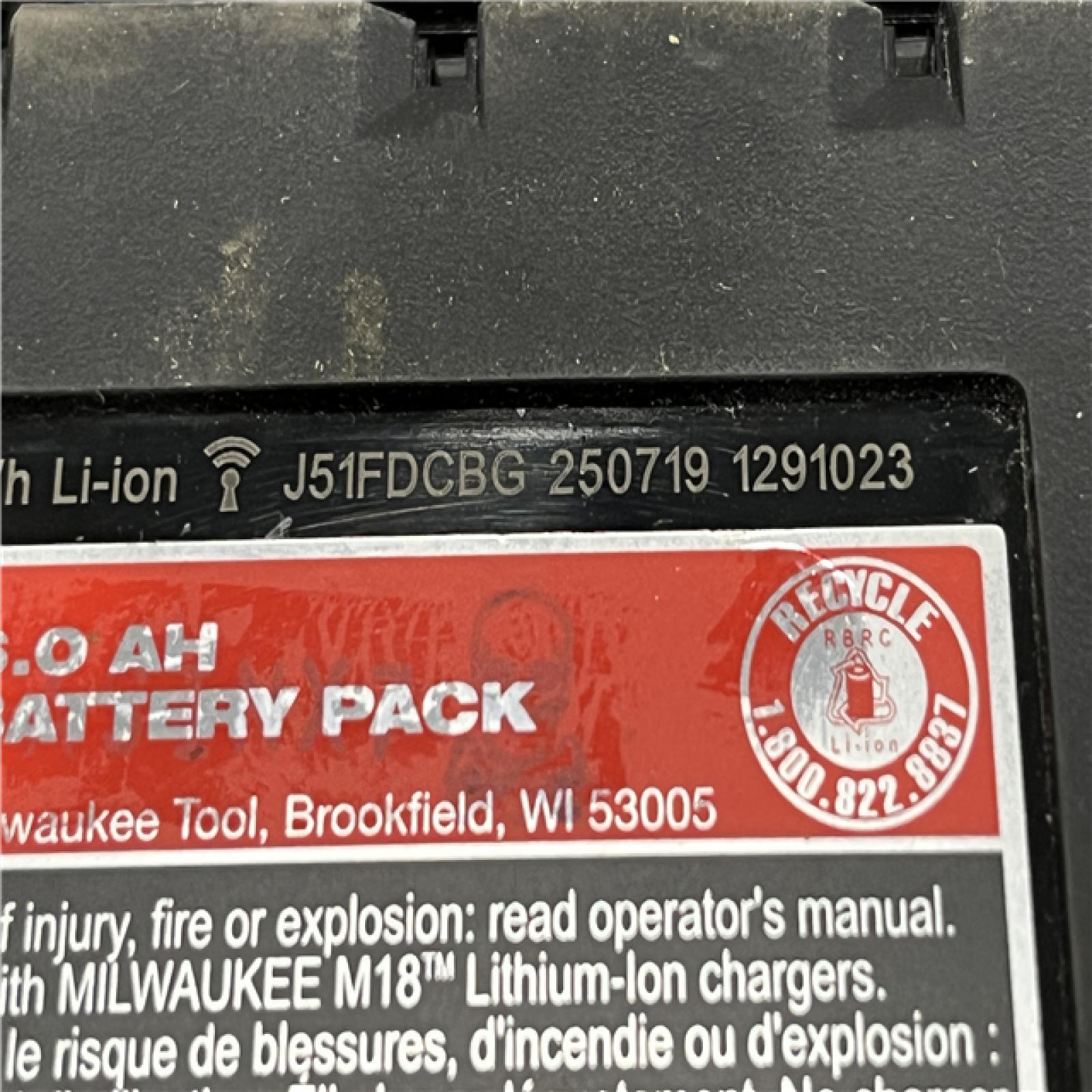 AS-IS Milwaukee 18-Volt Lithium-Ion High Output Starter Kit