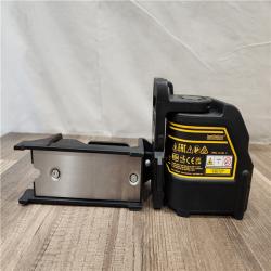 AS-IS- DEWALT  Cordless Green Beam Cross Line Laser