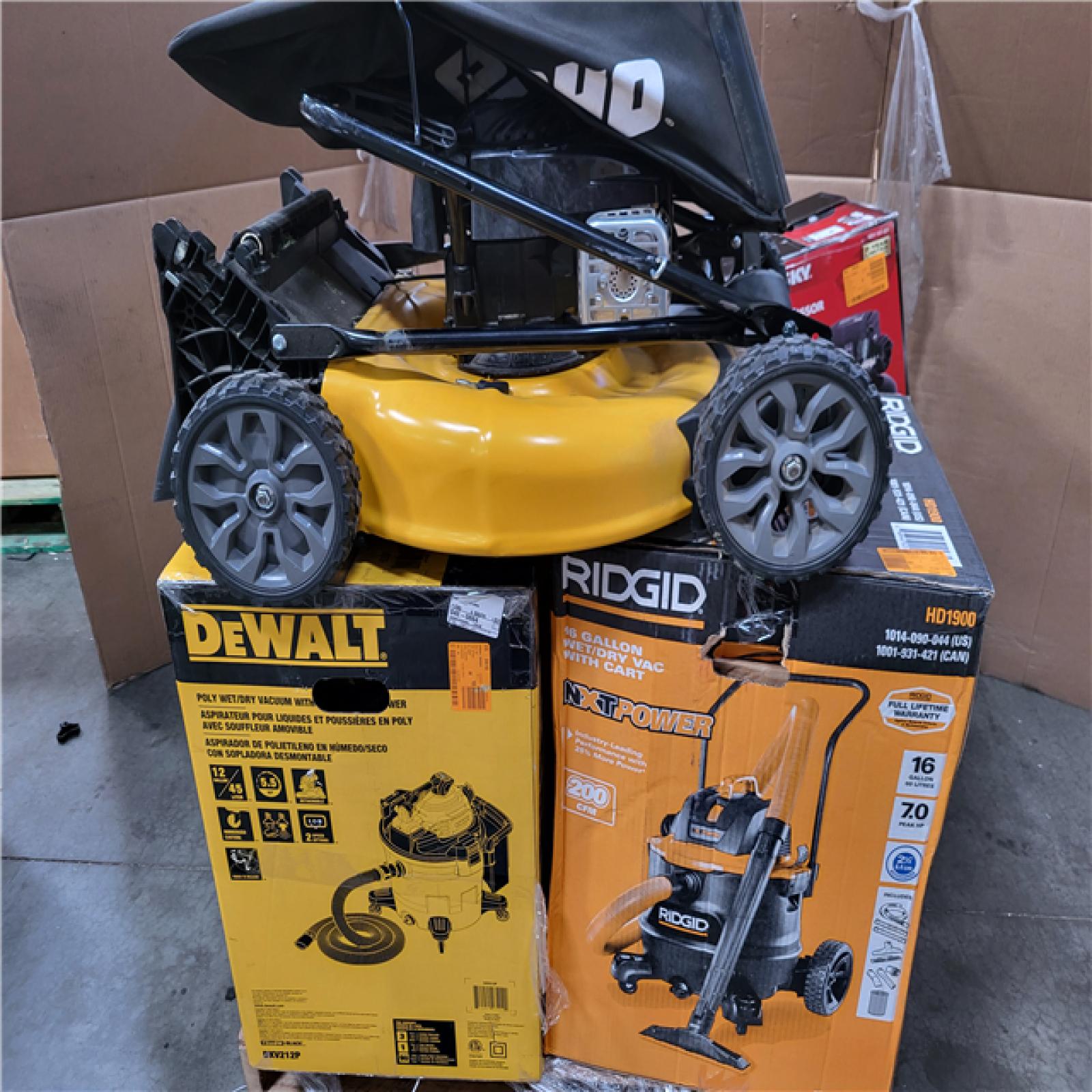 California AS-IS Outdoor Power Equipment