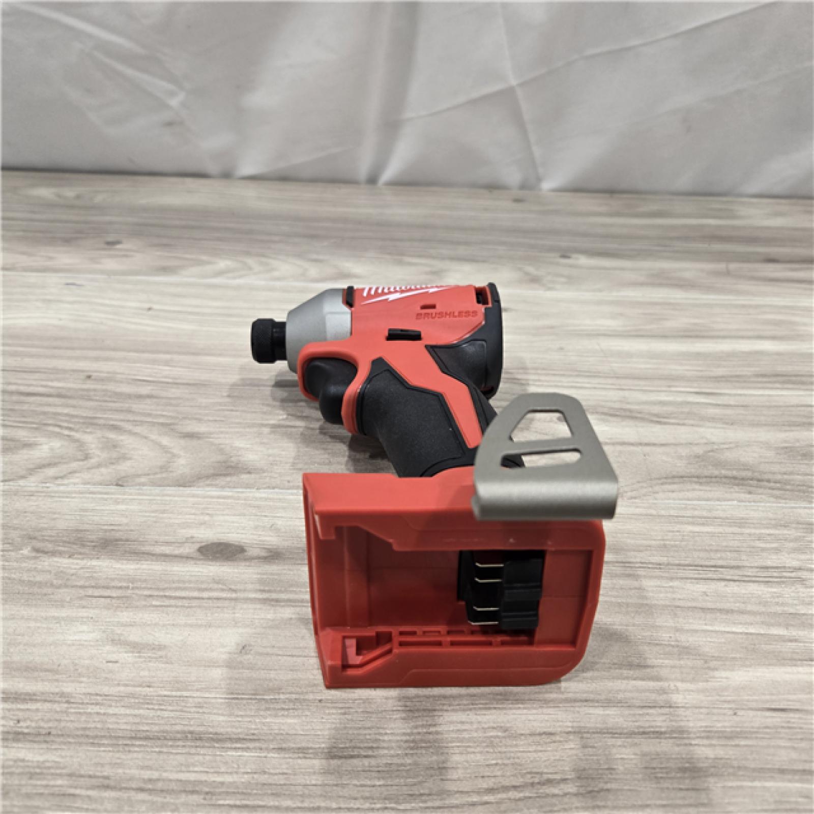 AS-IS Milwaukee M18 18V Cordless 1/4 in. Compact Impact Driver (Tool Only)