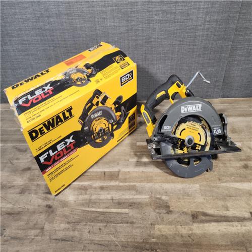 HOUSTON LOCATION - AS-IS DeWALT Flexvolt Max 7-1/4 60V Brushless Circular Saw (Tool Only)