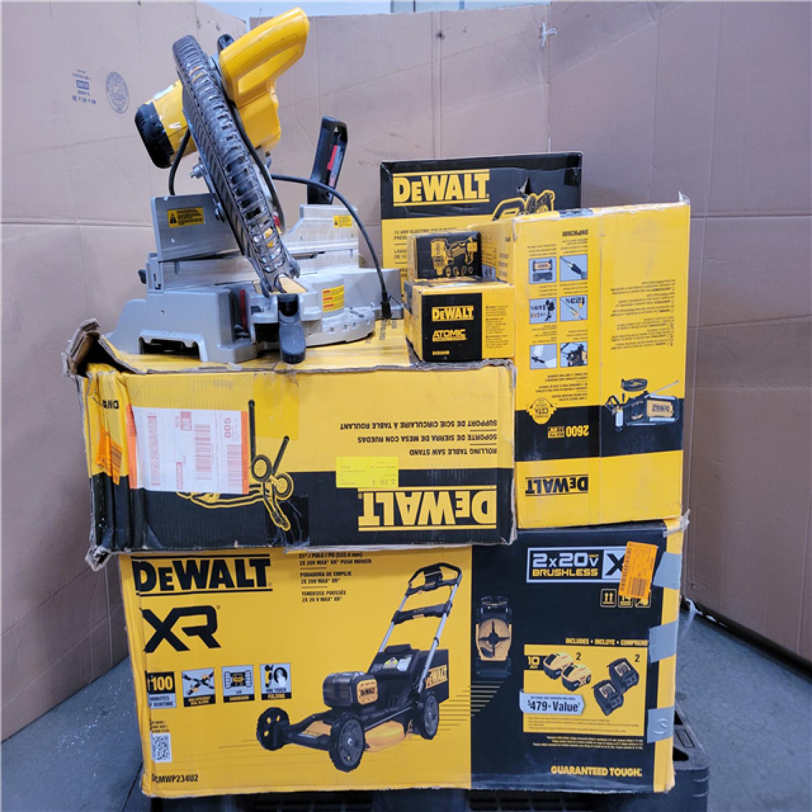 CALIFORNIA AS-IS TOOL PALLET