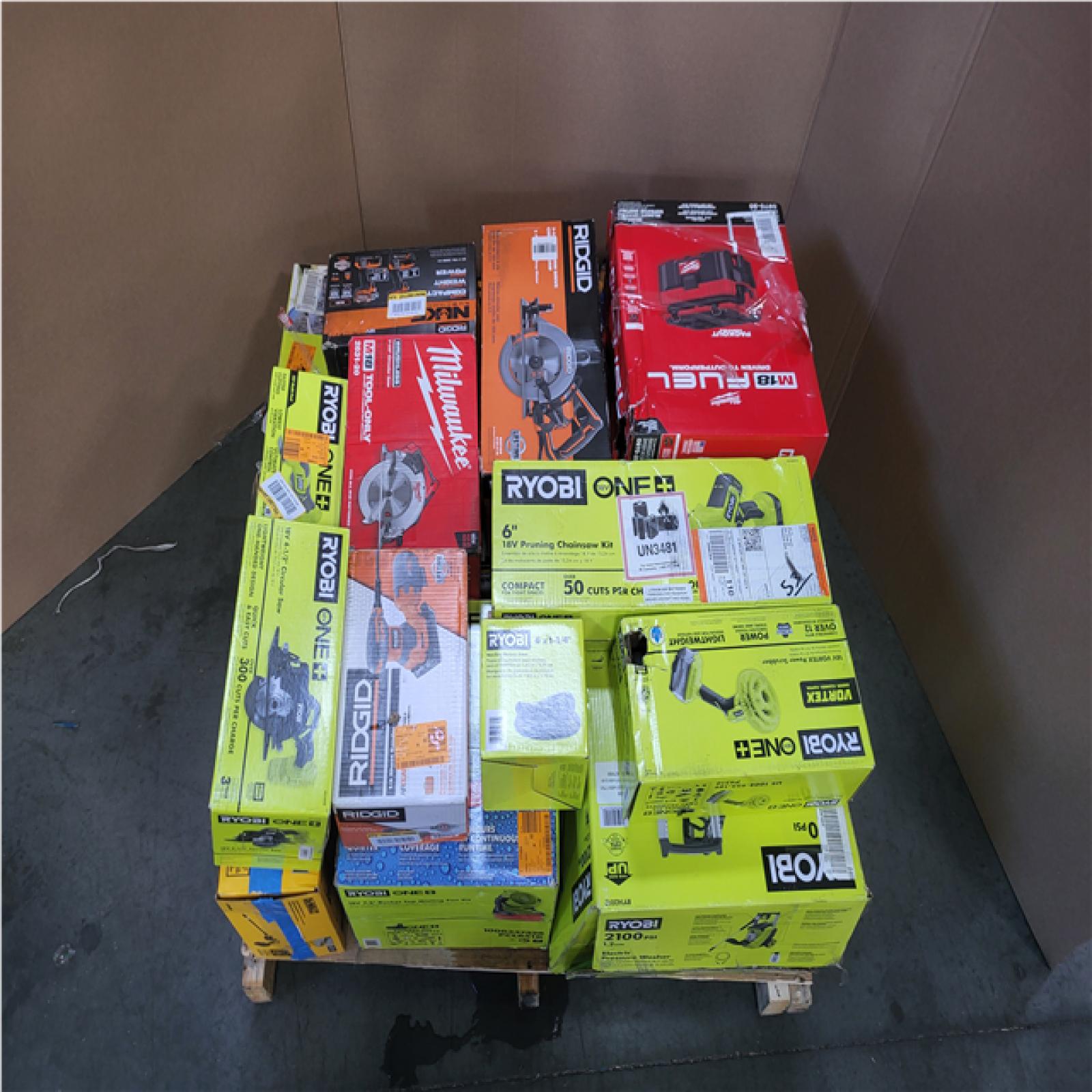 CALIFORNIA AS-IS TOOL PALLET