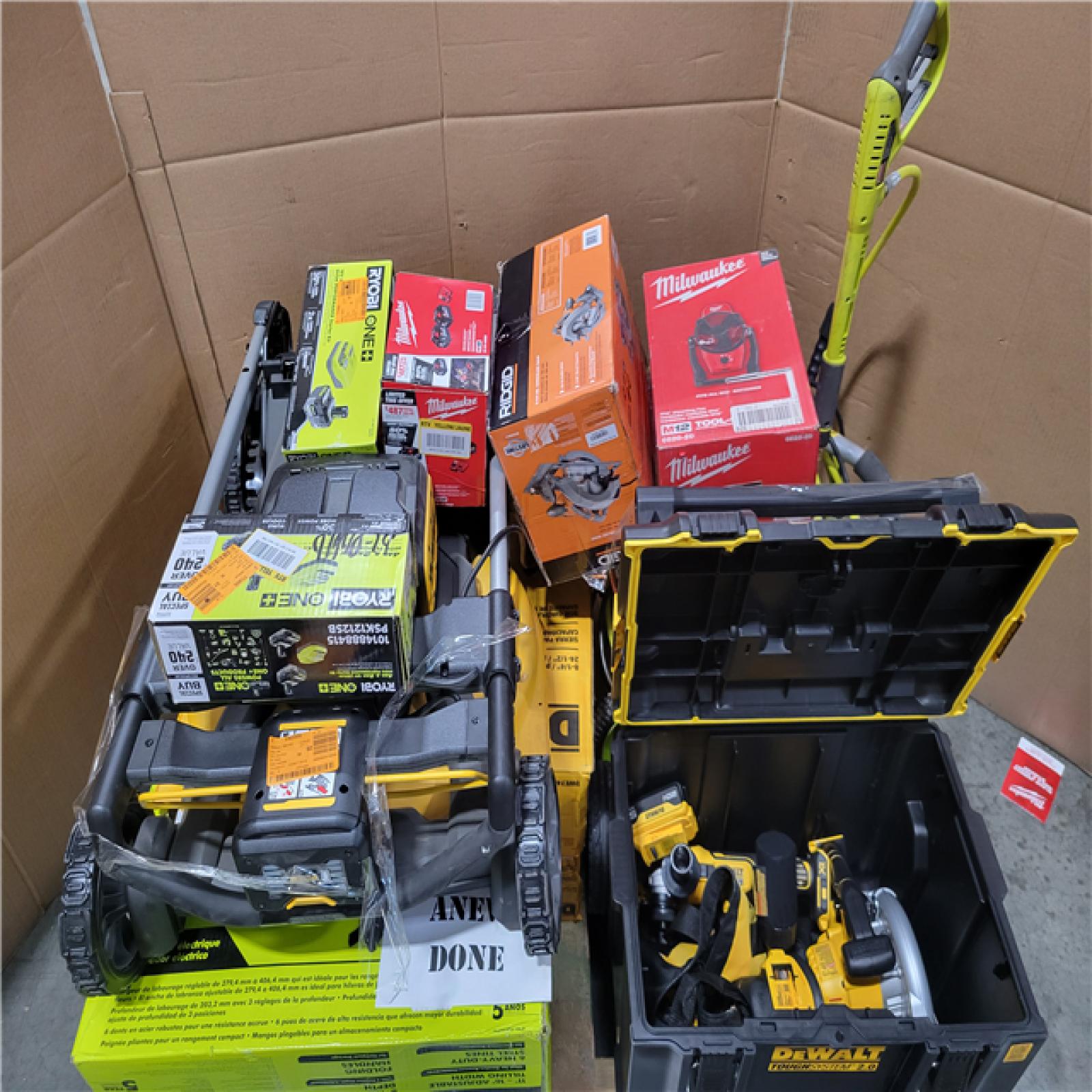 CALIFORNIA AS-IS TOOL PALLET
