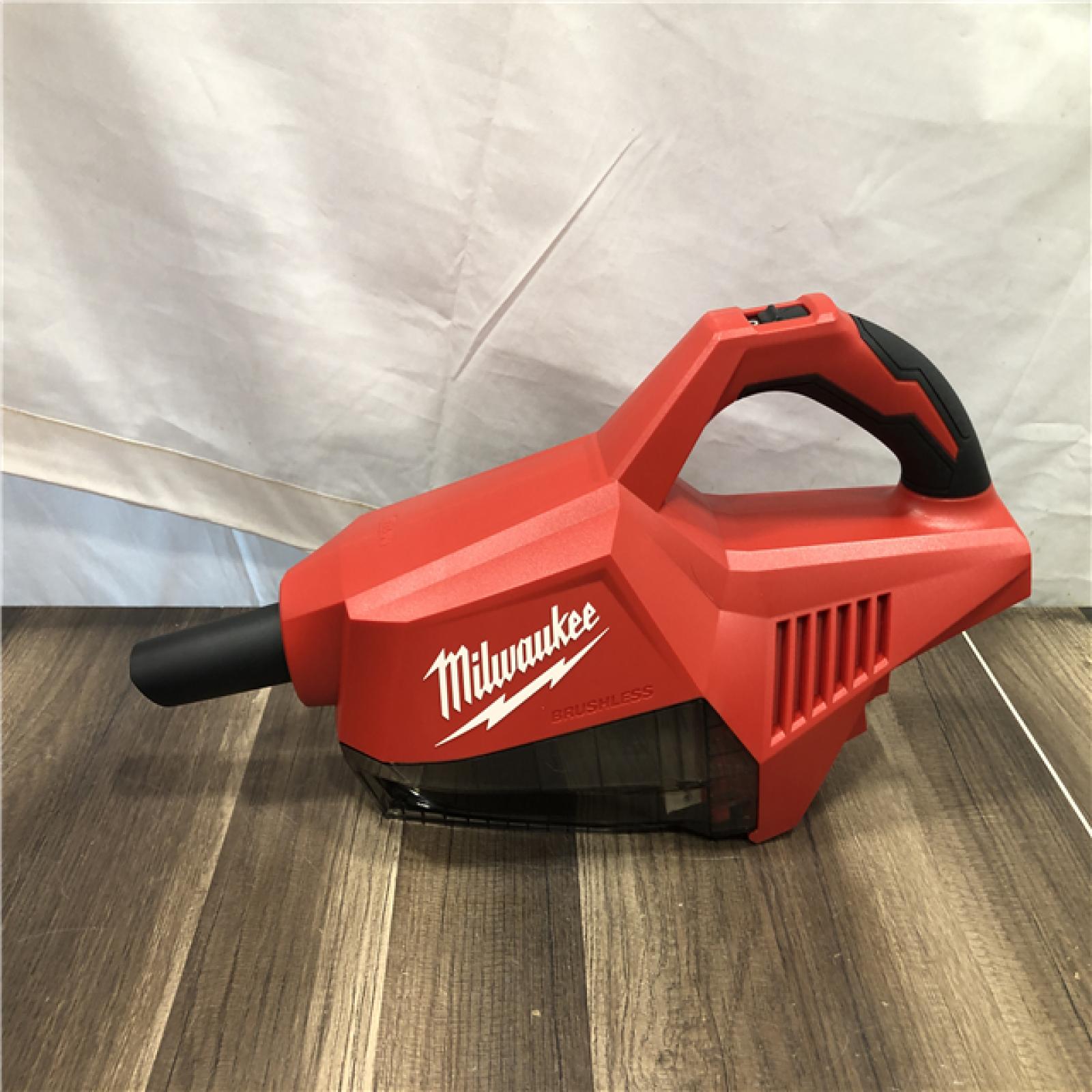 AS-IS  Milwaukee 18-Volt Lithium-Ion Brushless Bagless Cordless HEPA Handheld Vacuum