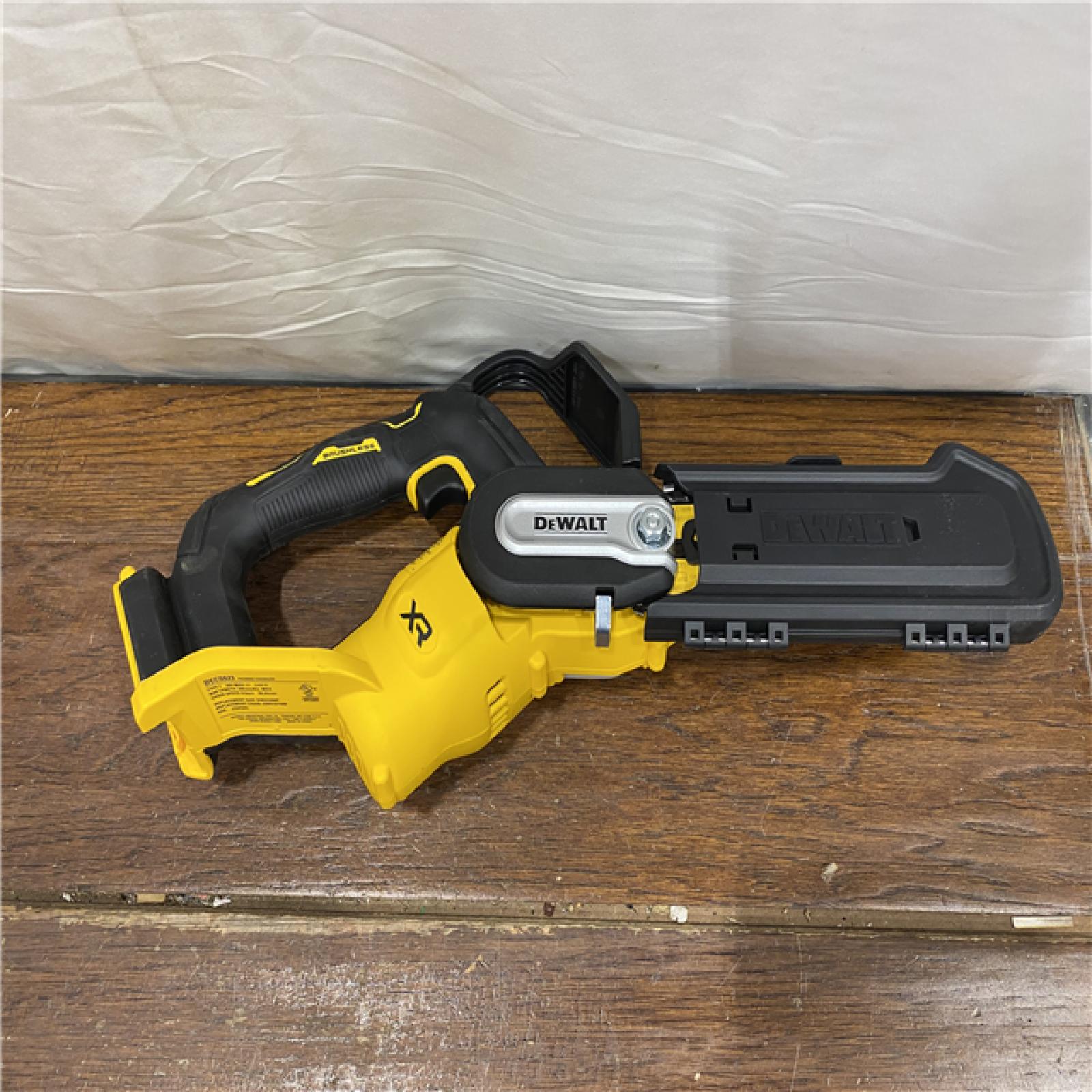 AS-IS 20V MAX 8 in. Brushless Cordless Battery Powered Pruning Chainsaw (Tool Only)