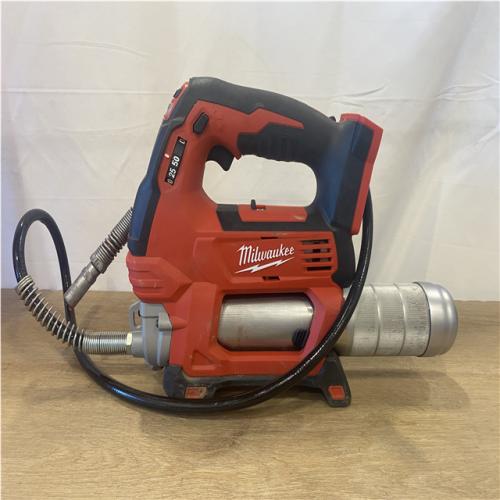 AS-IS  Milwaukee 18V Lithium-Ion Cordless Grease Gun 2-Speed (Tool-Only)