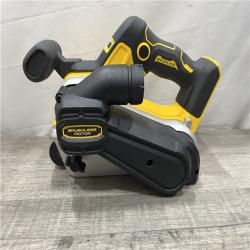 AS-IS DEWALT 20V MAX* XR Brushless Cordless Belt Sander (Tool-Only)