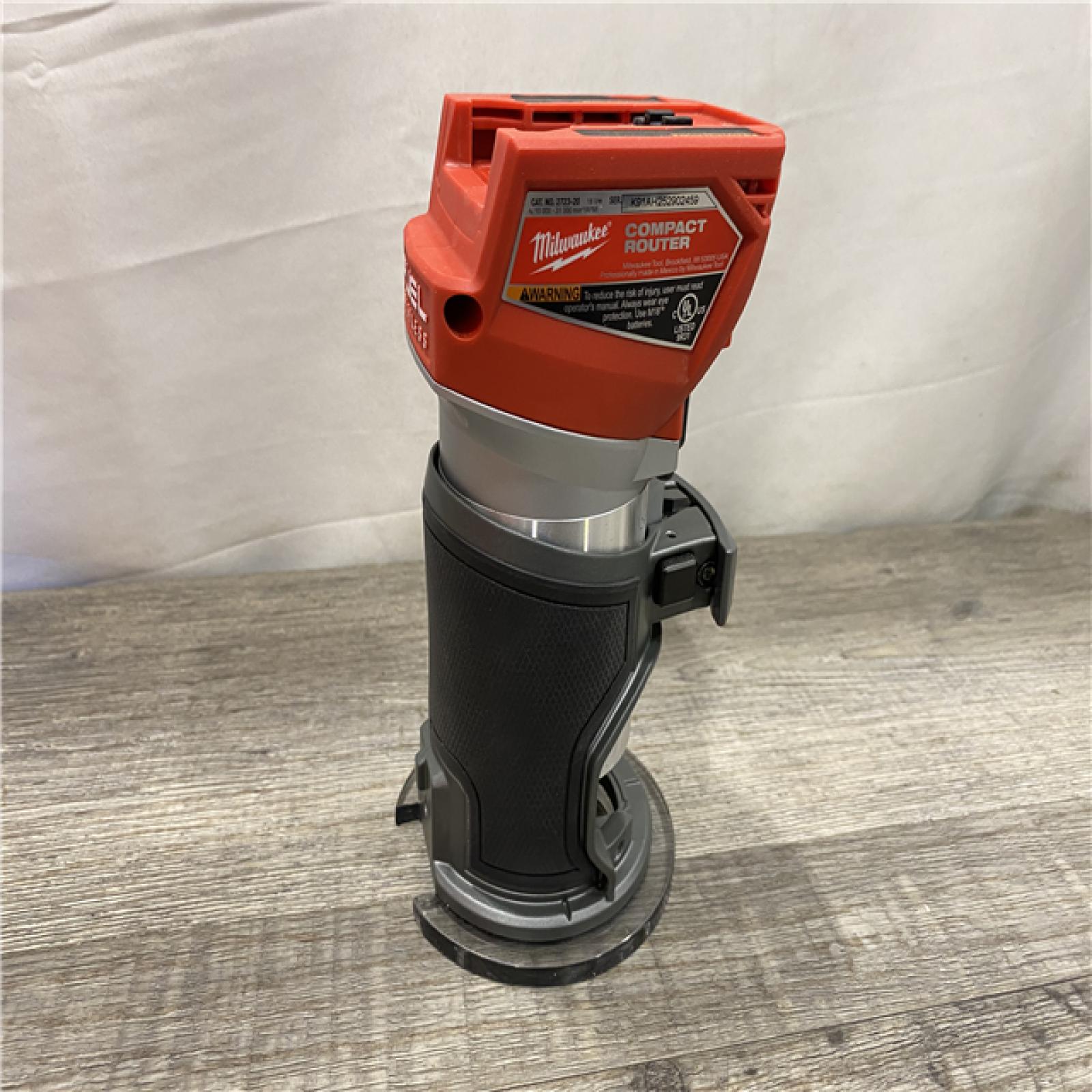 AS-IS Milwaukee  FUEL 18V Lithium-Ion Brushless Cordless Compact Router (Tool-Only)