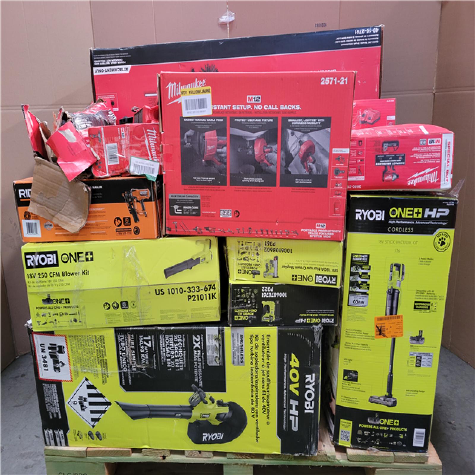 CALIFORNIA AS-IS TOOL PALLET