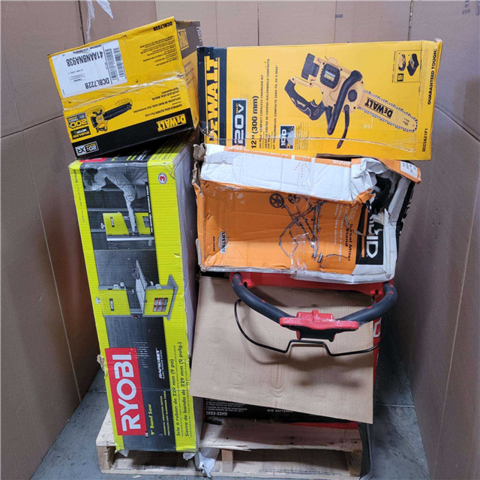 CALIFORNIA AS-IS TOOL PALLET