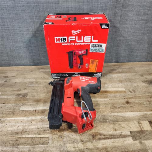 HOUSTON LOCATION - AS-IS Milwaukee FUEL 18-Volt Lithium-Ion Brushless Cordless Gen II 18-Gauge Brad Nailer (Tool-Only)