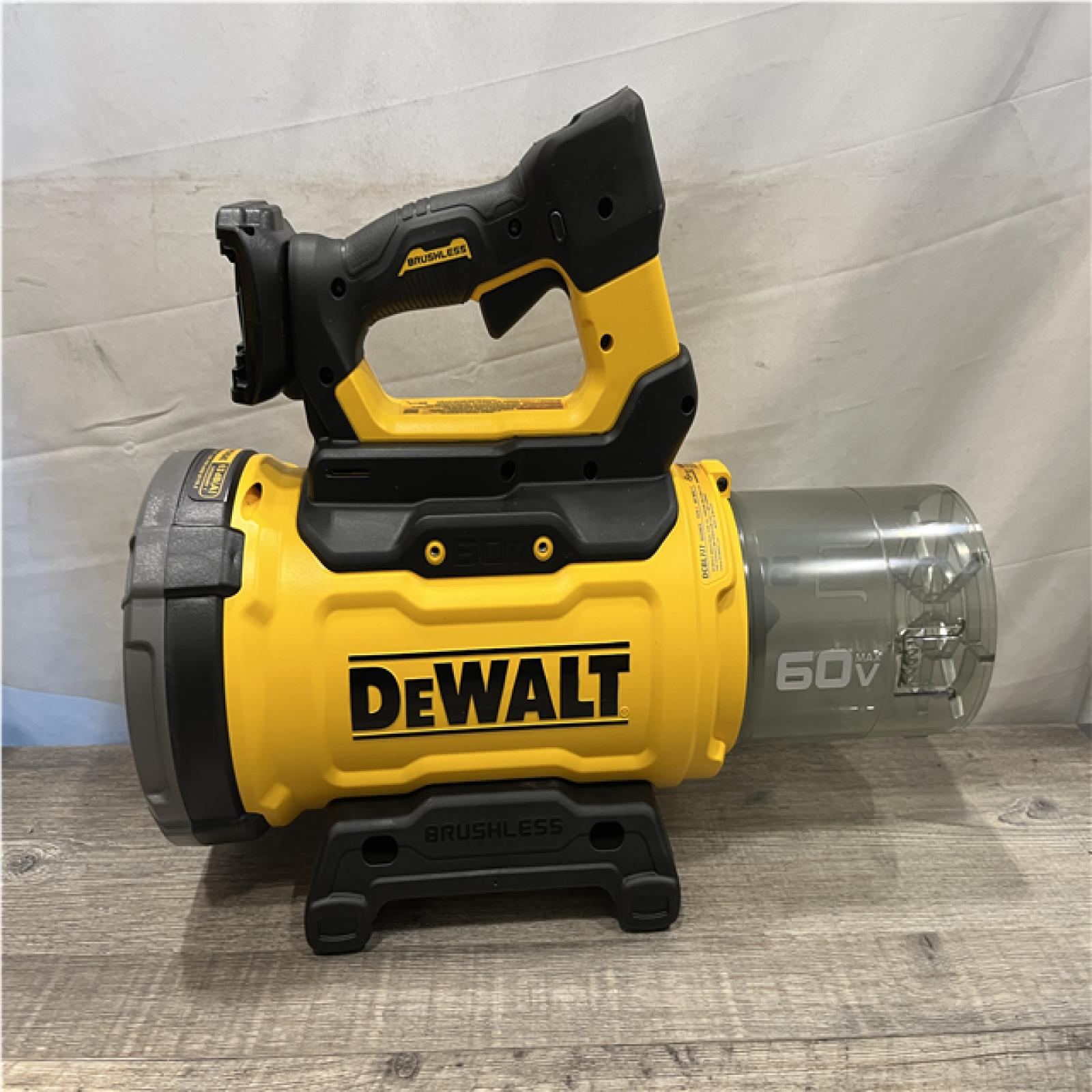 AS-IS DEWALT FLEXVOLT 60V MAX 160 MPH 760 CFM Brushless Cordless Axial Blower Kit